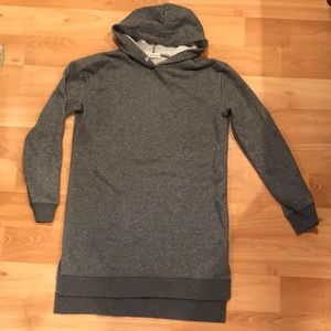 Sparkly sweatshirt dress